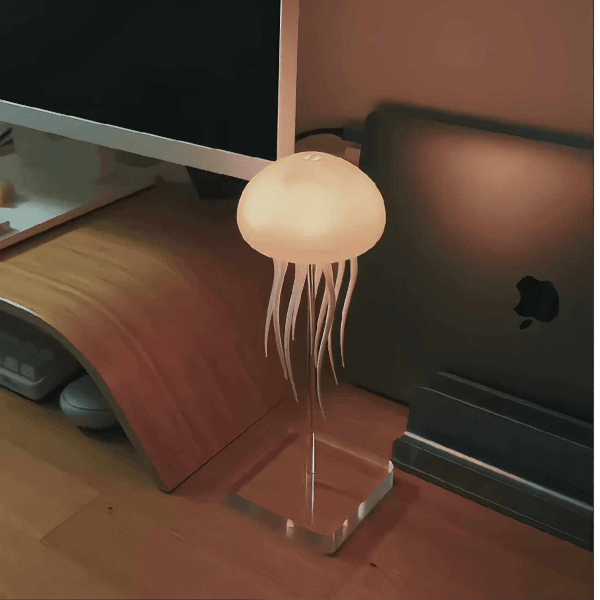 Light Grace Jellyfish Desk Lamp - Default Title