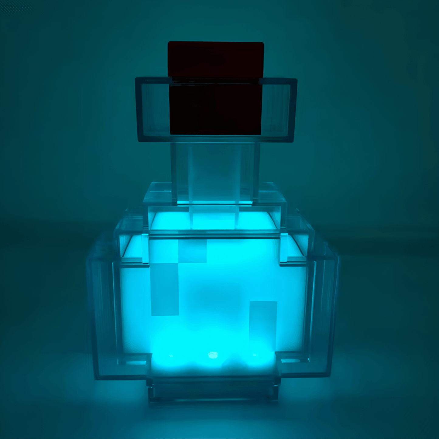 Light grace Minecraft Lamps Collection - Blue Cube