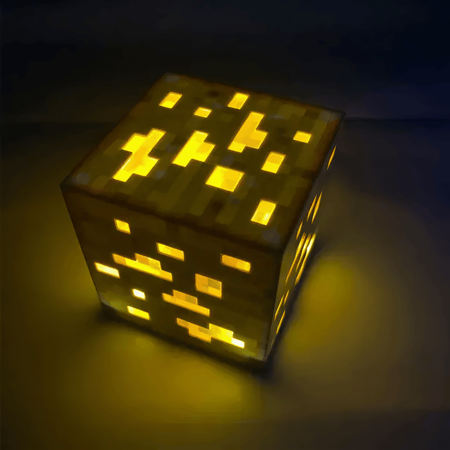 Light grace Minecraft Lamps Collection - Blue Cube