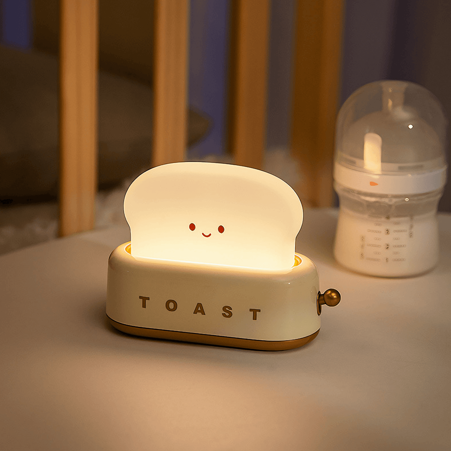 Light Grace Bread Toast Night Light - Yellow